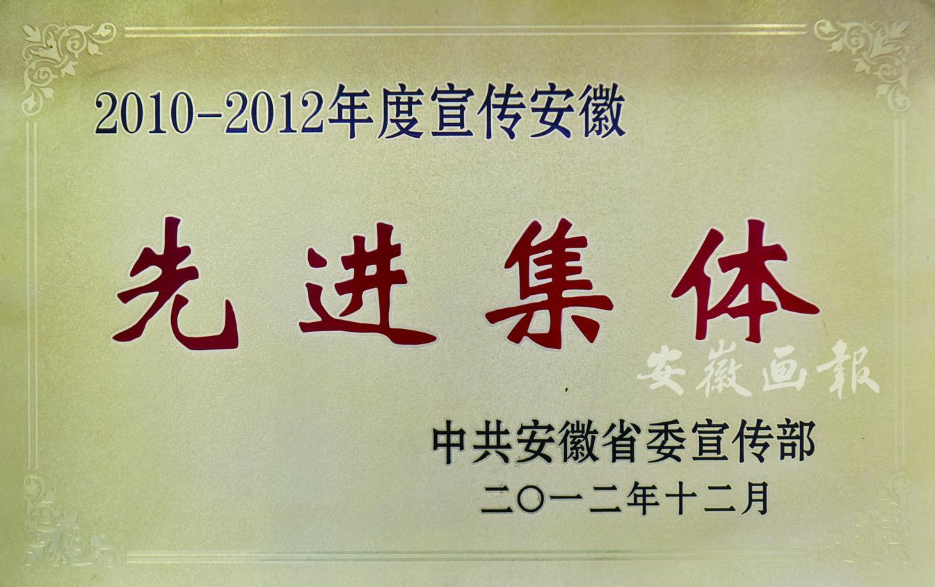 2010-2012年度宣传安徽先进集体